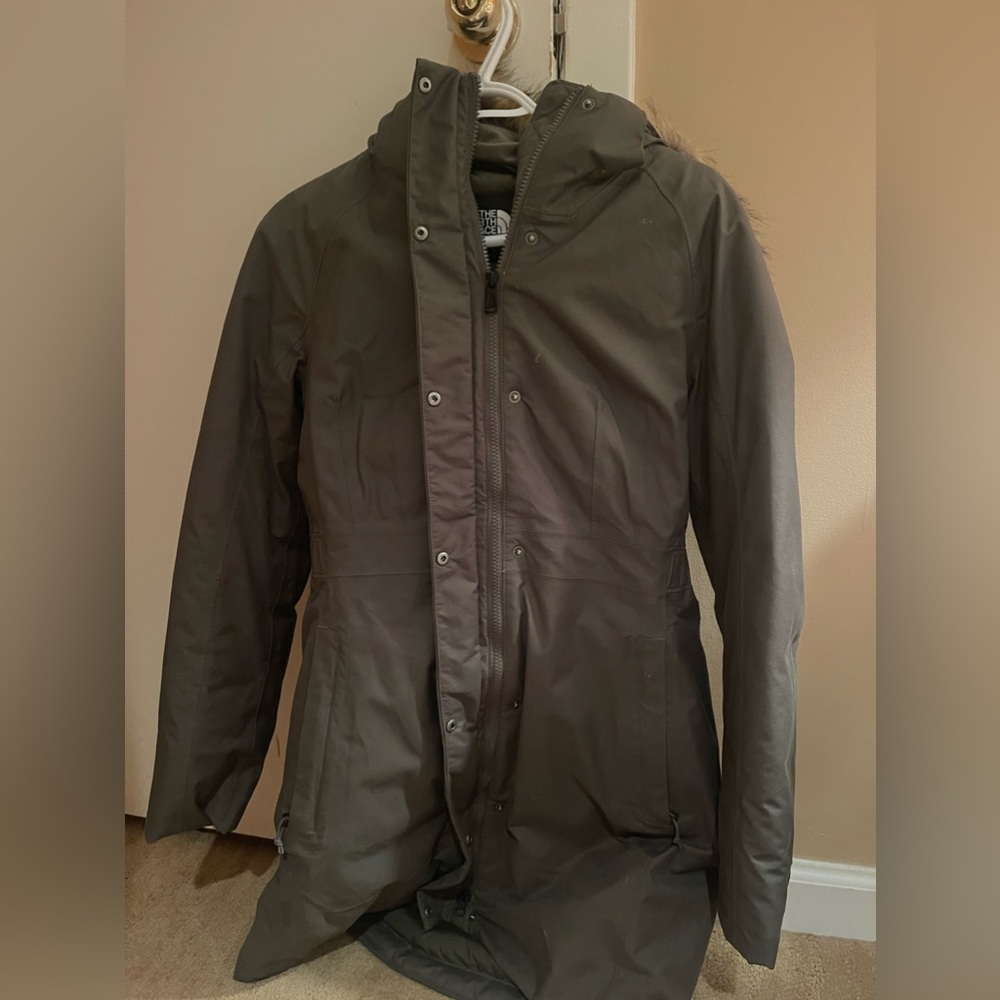 NWOT THE NORTH FACE WOMEN ARTIC PARK II LONG COAT WORN ONCE